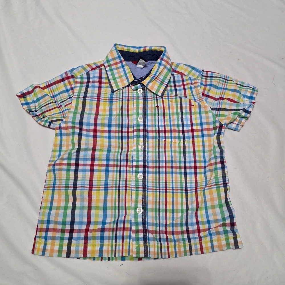 Baby Gap Plaid button down shirt